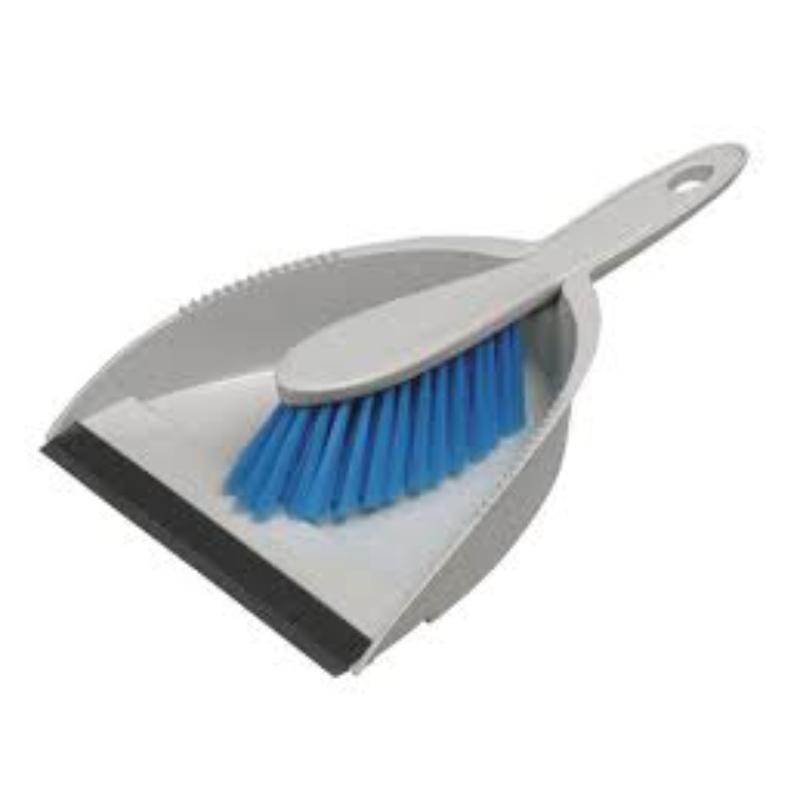Vileda professional lopatka s metličkou - set farba sivá