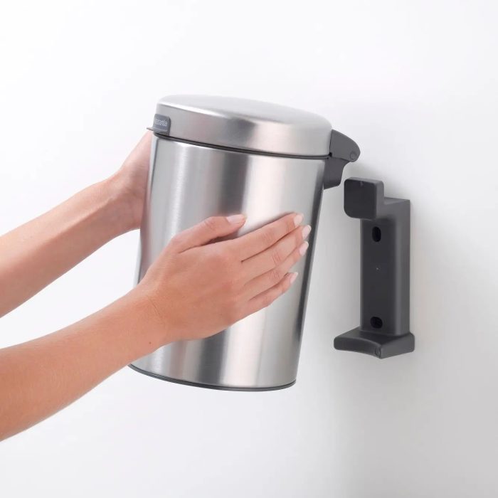 Odpadkový kôš na stenu Brabantia 3 l, nerez