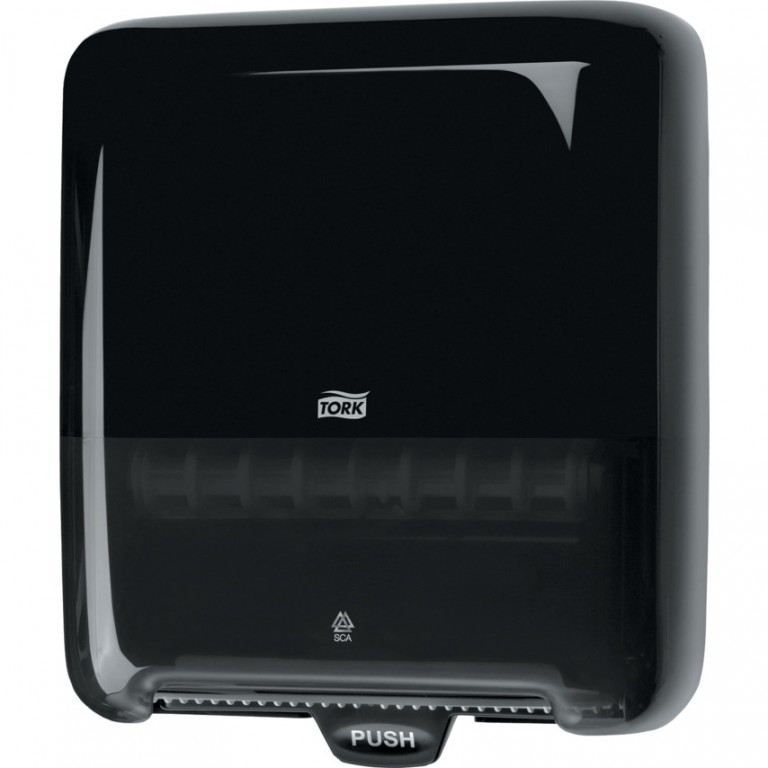Tork Matic zásobník na papierové utierky v kotúči, čierny plast, systém H1