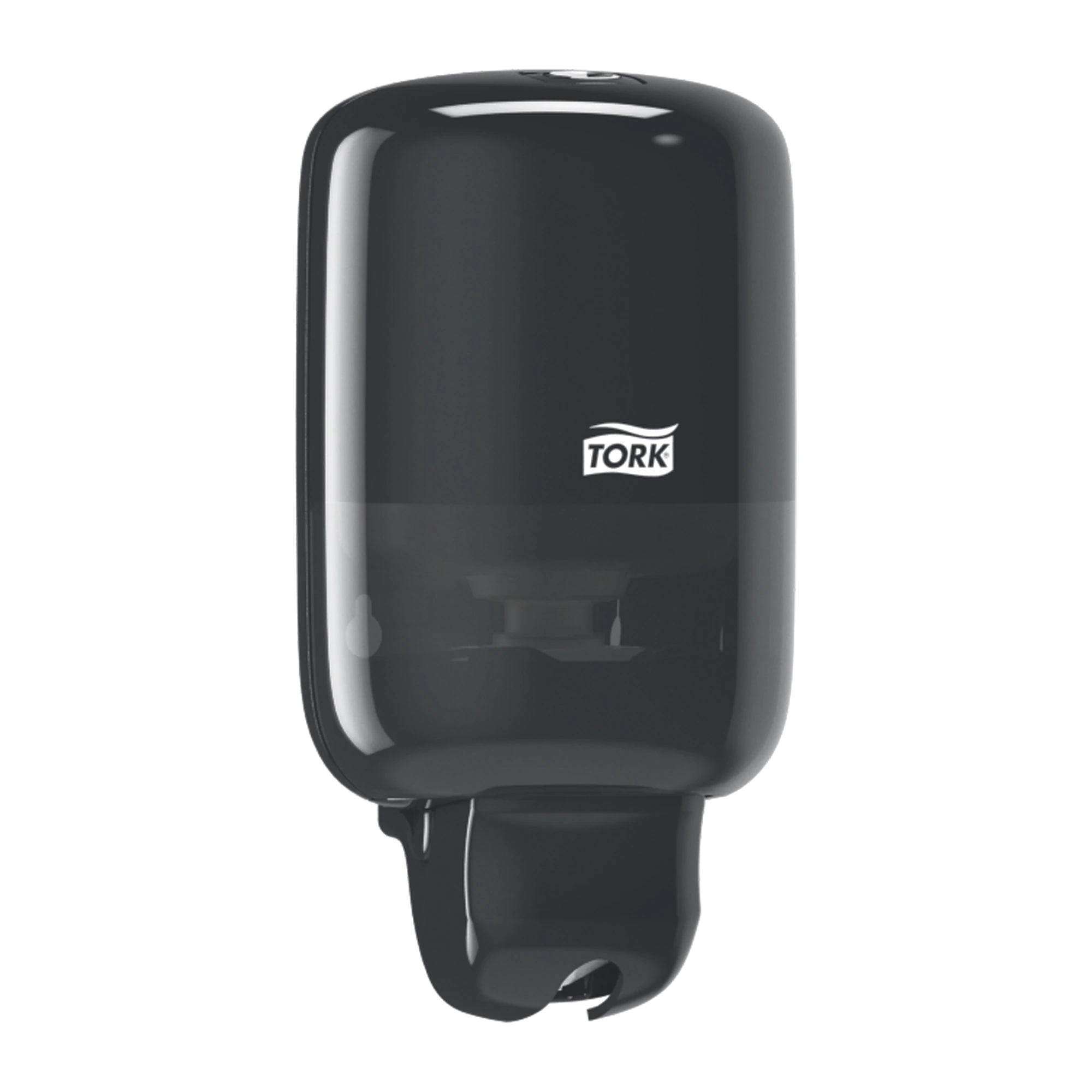 Tork Mini zásobník na tekuté mydlo, čierny plast, objem 475 ml, systém S2