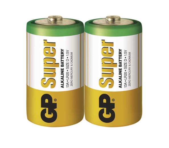 Batéria alkalická GP, veľkosť D