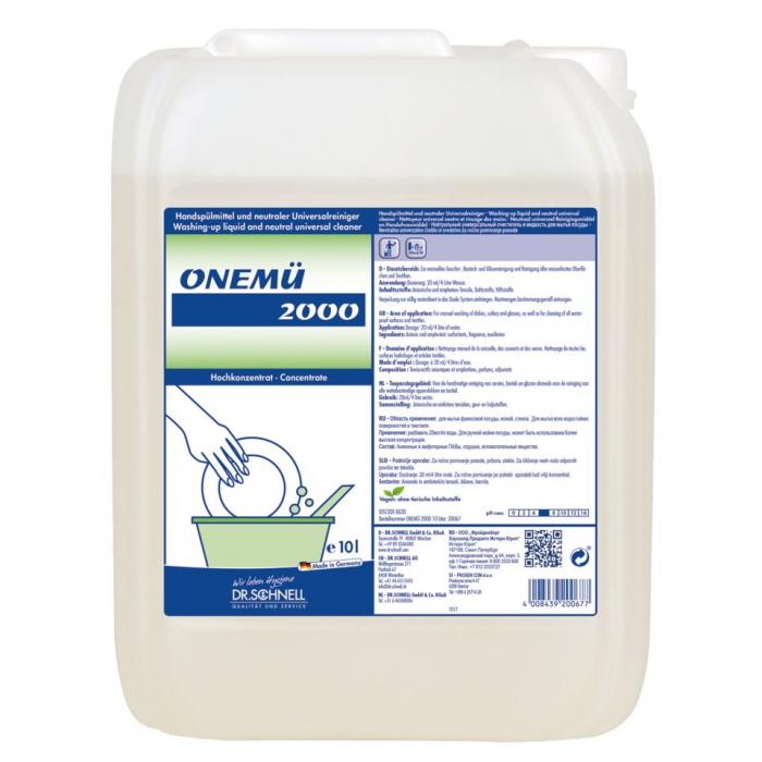 Dr.Schnell Onemü 2000 profesionálny čistič riadu 10 l