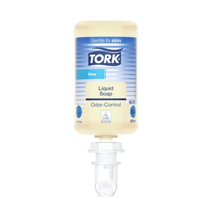 Tork tekuté mydlo neutralizujúce zápach 1000 ml, neparfémované, 6 ks v kartóne