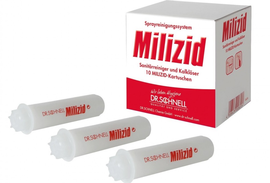 Dr.Schnell Milizid sanitárny čistič 10 ml kartuša pre 600 ml flašu