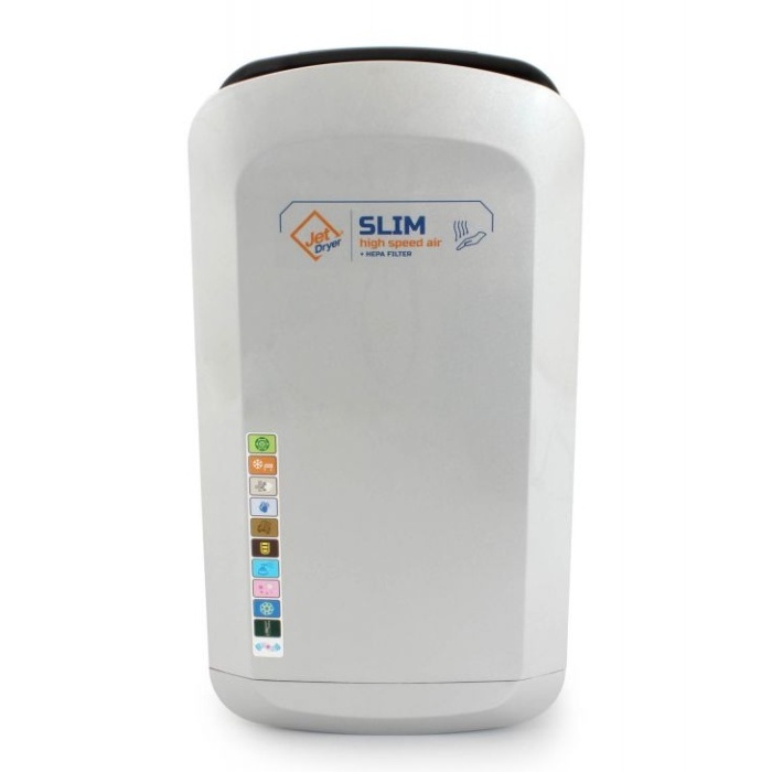 Jet Dryer SLIM Strieborný – Obrázok 2