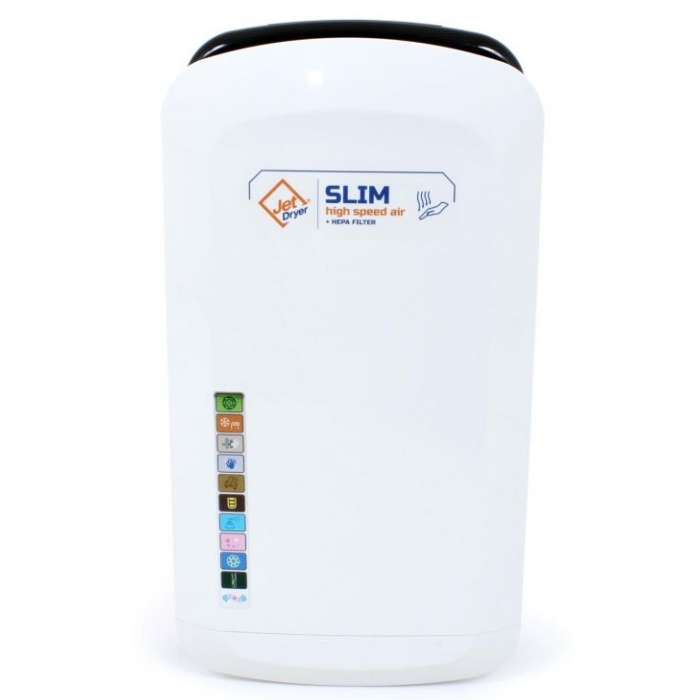 Jet Dryer SLIM Biely – Obrázok 17