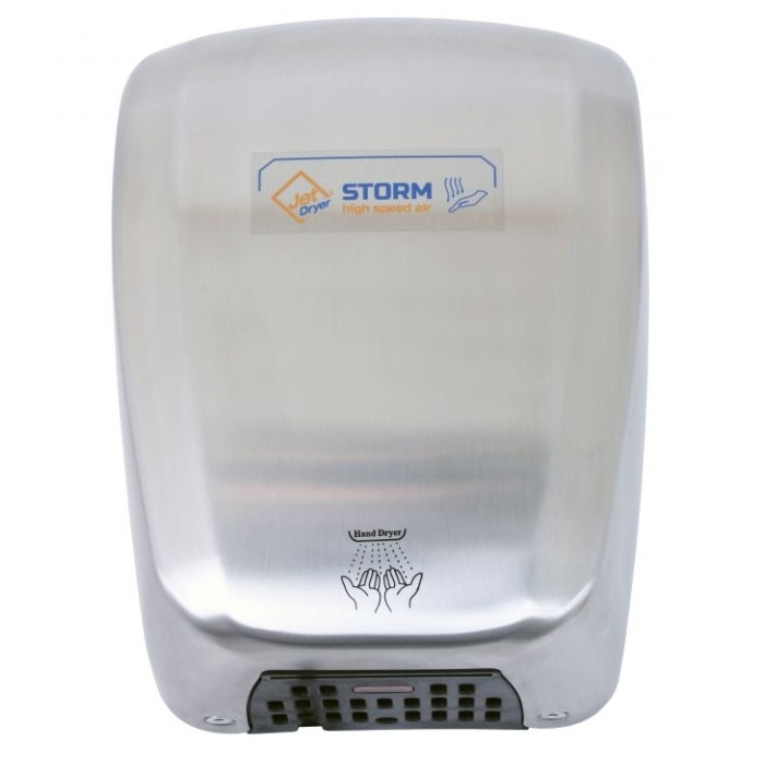 Jet Dryer STORM Kartáčovaný nerez