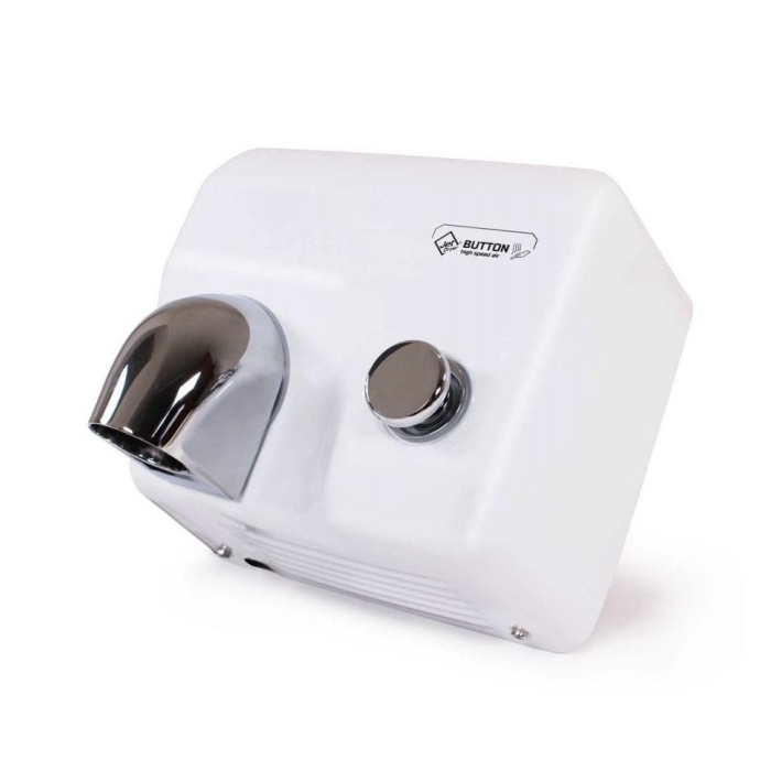 Jet Dryer BUTTON Biely kov