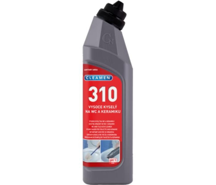 CORMEN CLEAMEN 310 extra kyslý gélový prostriedok na WC a keramiku 750 ml