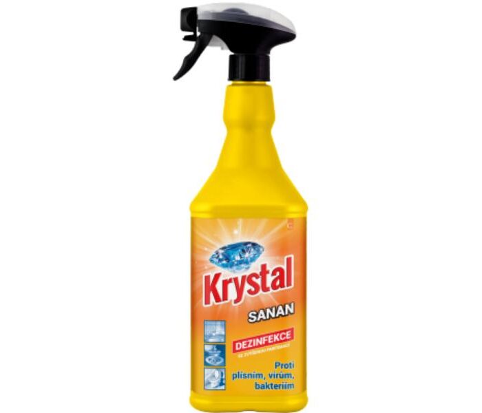 CORMEN KRYSTAL Sanan dezinfekcia proti plesniam, vírusom a baktériám s rozprašovačom 1,1 kg
