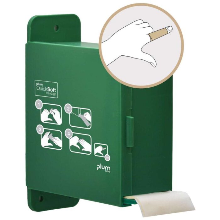 Plum SAFETY QuickSoft DÁVKOVAČ bandáže+1 bandáž BÉŽOVÁ(telová) 5,5 cm x 5 m