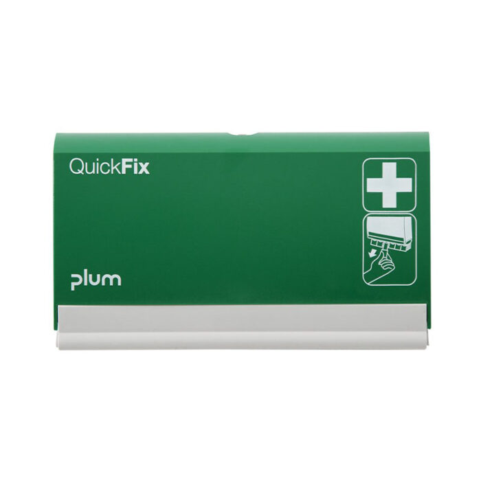 Plum SAFETY EMPTY QuickFix prázdny dávkovač určený na 2 balenia náplastí QuickFix 2x45 ks