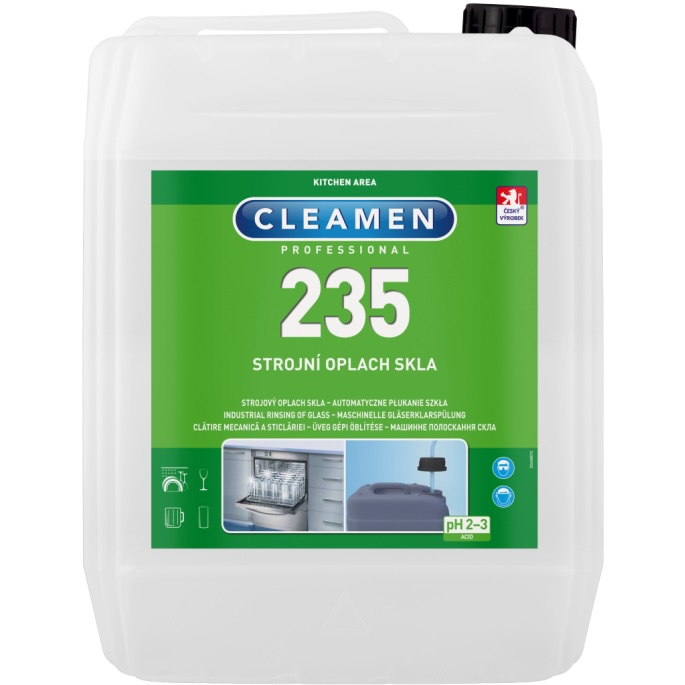 CORMEN CLEAMEN 235 strojné oplachovanie skla 5 kg