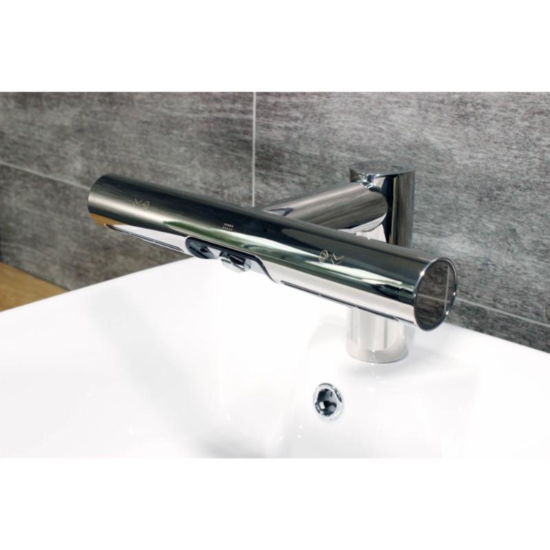 Jet Dryer AIRTAP Guľatá 2v1 Lesklý chróm – Obrázok 4