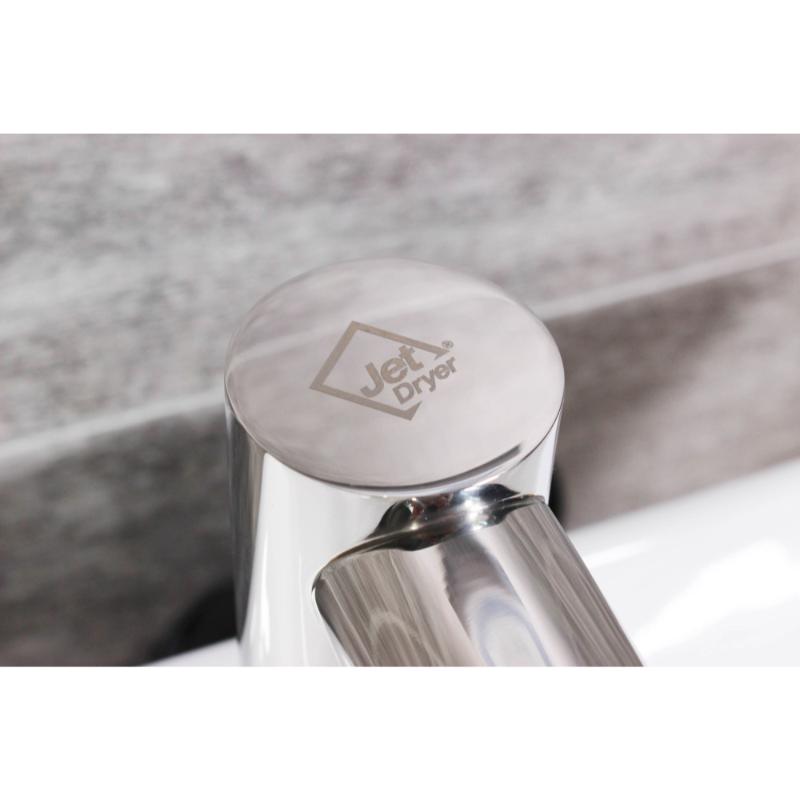 Jet Dryer AIRTAP Guľatá 2v1 Lesklý chróm – Obrázok 6