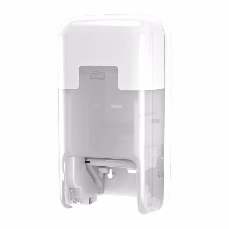 Tork OptiServe® zásobník na 2 kotúče bezdutinkového toaletného papiera, biely, systém T7