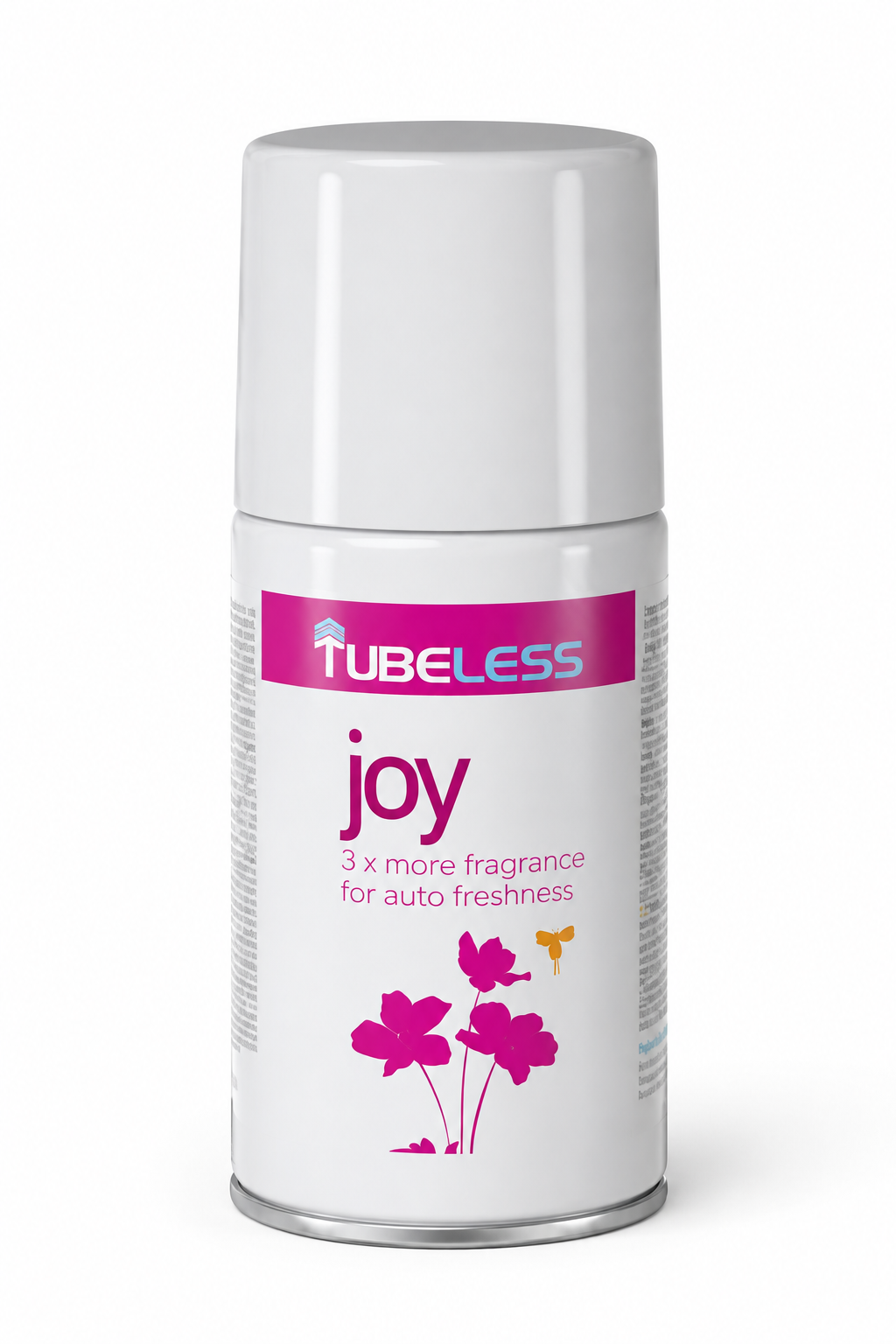 TUBELESS AUTOFRESH JOY osviežovač vzduchu v spreji 195 ml do zásobníka, vôňa AMBER ORIENTAL FRUIT